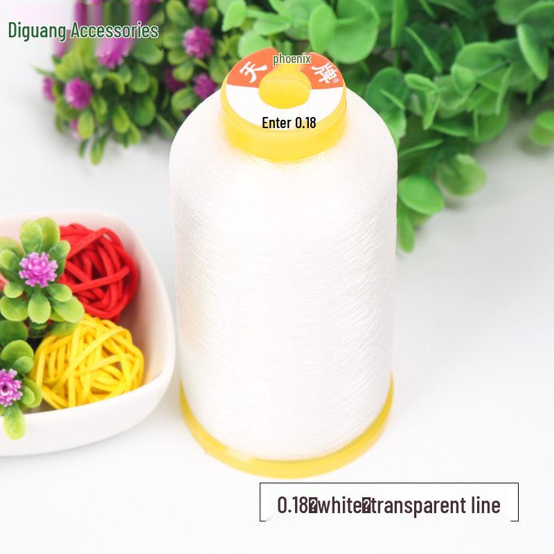 Invisible Nylon Thread for Sewing Machines: Transparent, Overlock, Warp Edge, Fish Line - Free Shipping