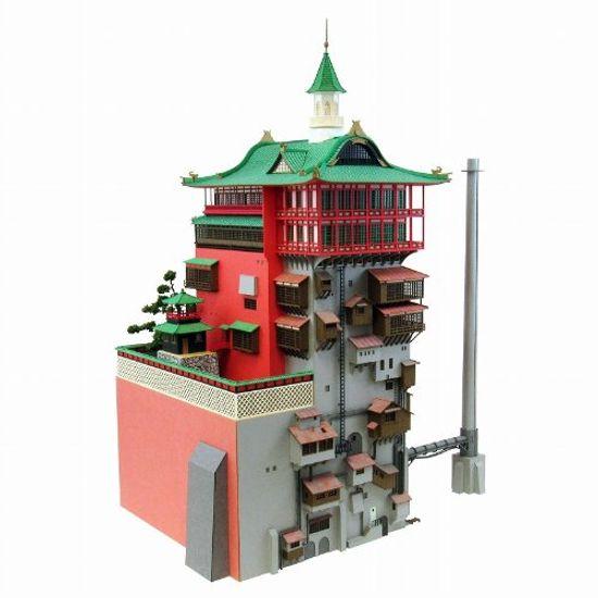 Kit miniature Sankei Studio Ghibli Série Le Voyage de Chihiro Aburaya Échelle Papier Craft 1/150 MK07-10
