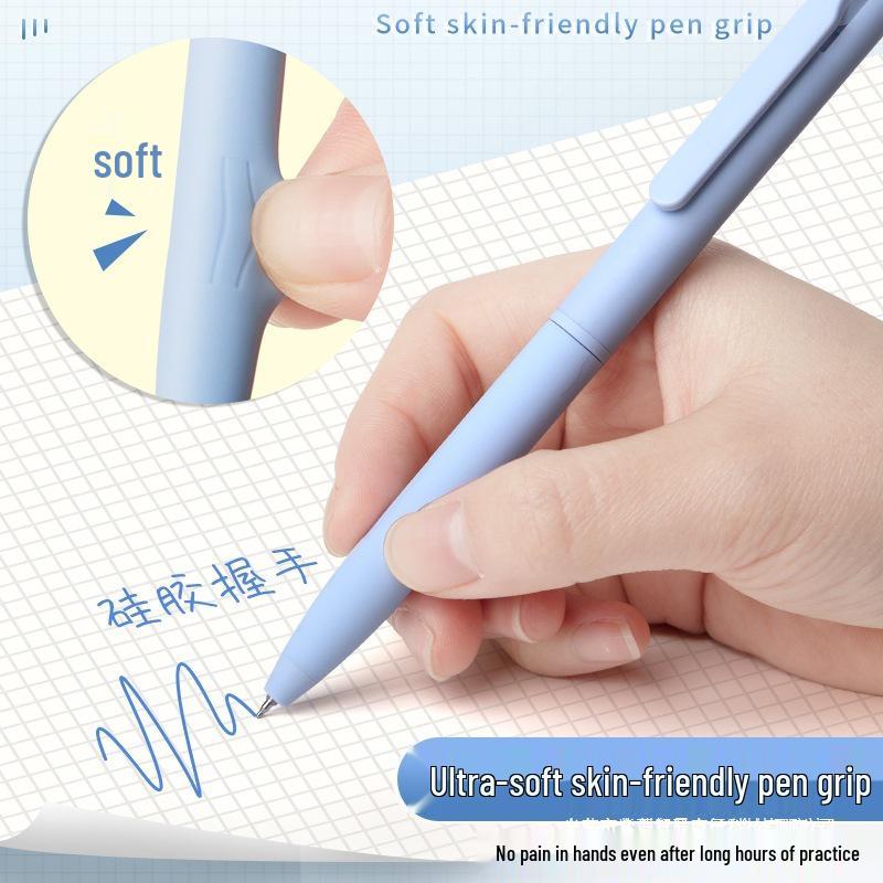 Morandi Series Push-Type Gel Pens - Japanese Style Student Set for Journals