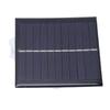 Pannello di Ricarica Solare Portatile Pannello Solare Caricabatterie per Protezione Ambientale 1W 5.5V per Esterno