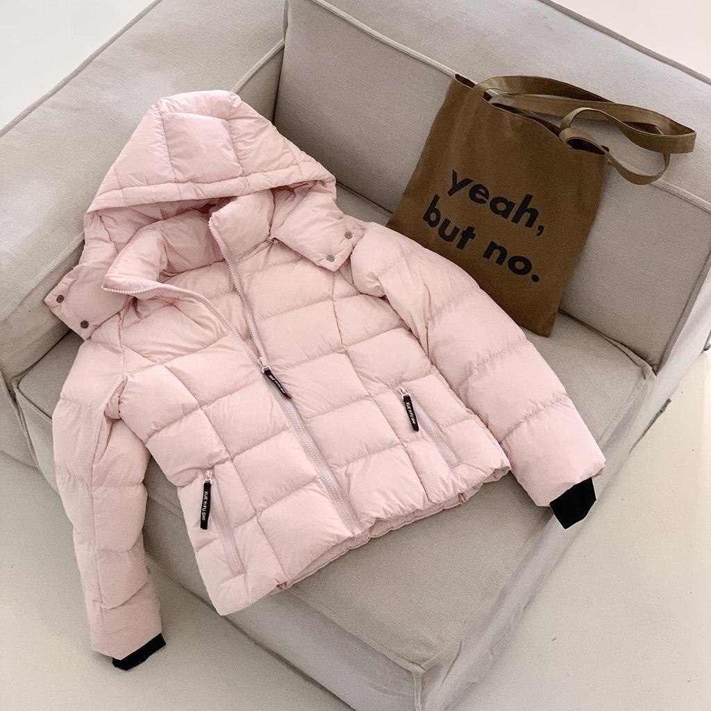 Winter new women's fashion waist and thin hooded down cotton clothes thickened warm cotton clothes