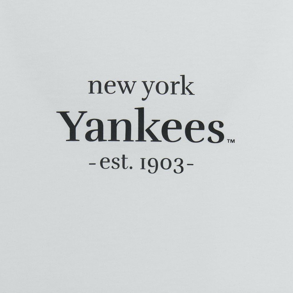 New MLB New York Yankees T Shirt Women's White 3FTSV0253-50WHS
