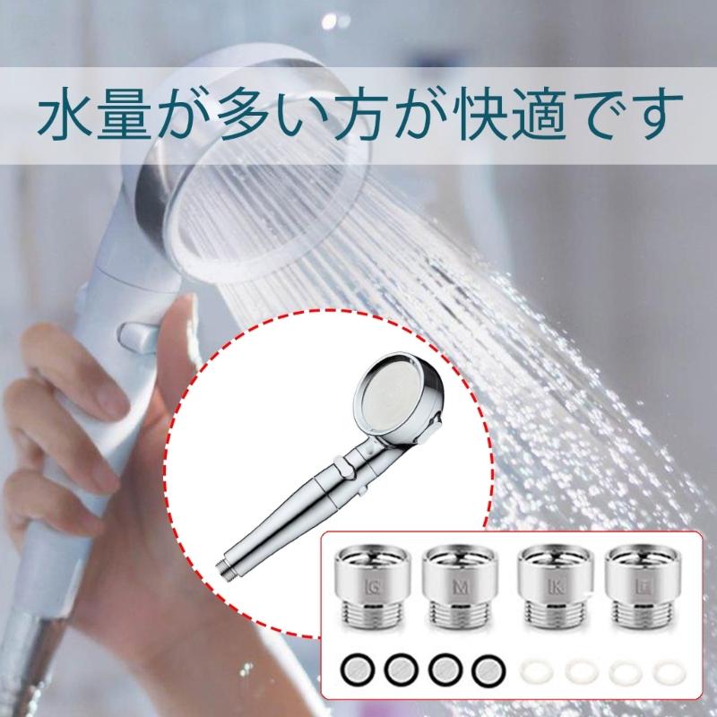 Multipurpose Pressurized Shower Head Designs To Saving Water While Providing Powerful Showering Bathroom Accessory