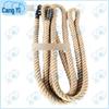 Jute Climbing Rope with Steel Hook
