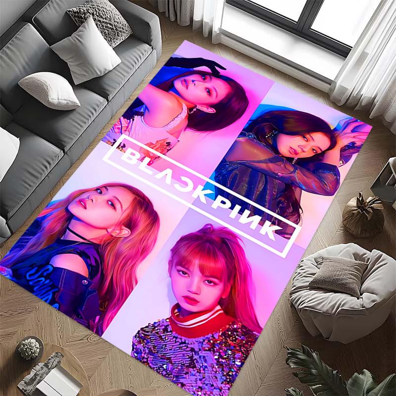 Blackpink: Global Icons Music Style carpet Doormat Suitable for all seasons Doormat Fashion Room
