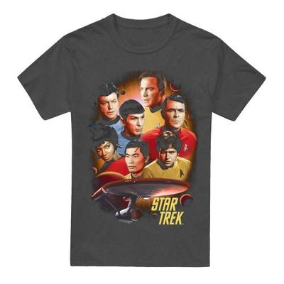 STAR TREK Unisex Adult Heart of the Enterprise T-Shirt