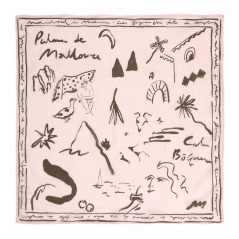 

MATT AND MEL [Organic Scarf] Mallorca - Pink Lavender