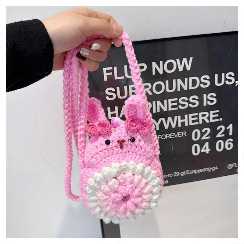 

New Fabric Hollow Out Sweet Shoulder Bags Light Patchwork Versatile Crossbody Bags 2026 Fashi Sewing Sweet Women s Handbags розовый