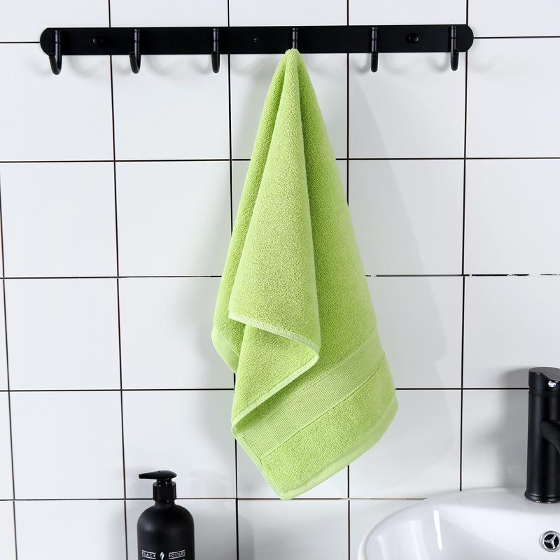 color broken file adult enlarged thickened water-absorbing large square towel couple face towel hot-selling pure cotton