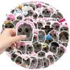 56 Sad Hamster Expression Graffiti Stickers Guitar Notebook Suitcase DIY Waterproof Stickers