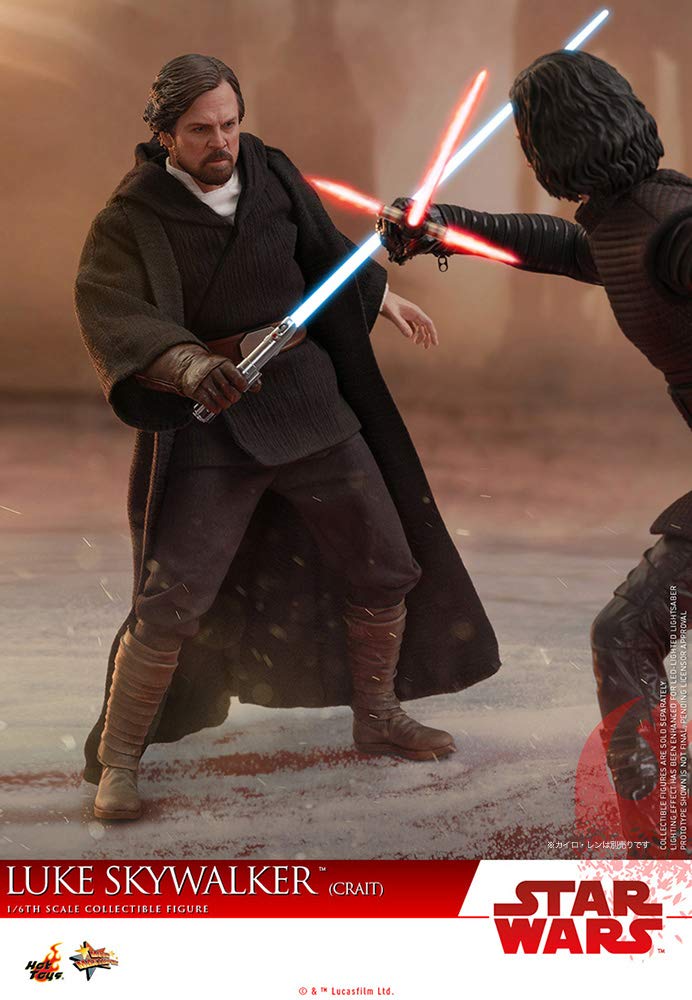 Star Wars The Last Jedi Luke Skywalker (Crait Version) Movie Masterpiece 1/6 Scale Figure