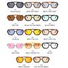 Retro Double Bridges Women Pilot Sunglasses Fashion Shades UV400 Men Trending Sun Glasses