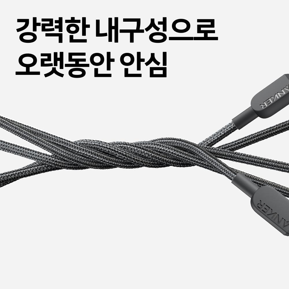 Anker Usb-C to C 140W 2-in-1 Cable 120cm A8895