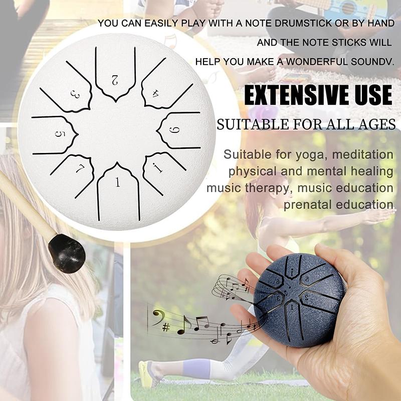 New Rain Drum Rain Drum For Outside When It Rains Rain Drum For Outside Garden Chakra Drum Chakra Drum For Rain Outdoor 8 Note