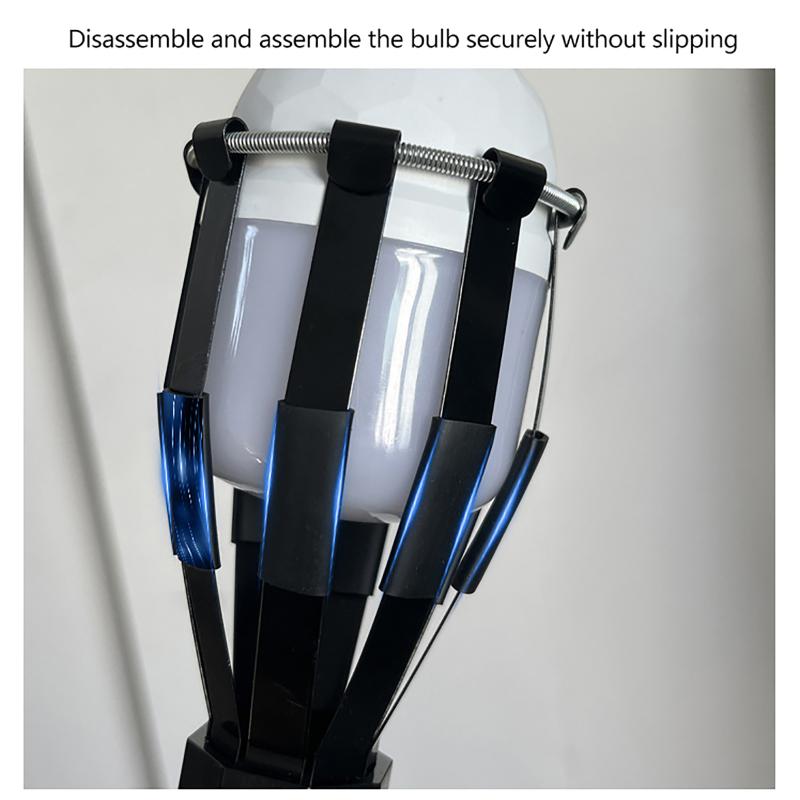 Aerial Bulb Changer Telescopic Handle Simple Twisting Installation Tool for Office and Home Use