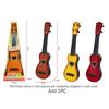 Children-size Electric Guitar Attracts Children Attention 4 String Guita Beginners' Level Guitar Puzzle and Musical Instruments
