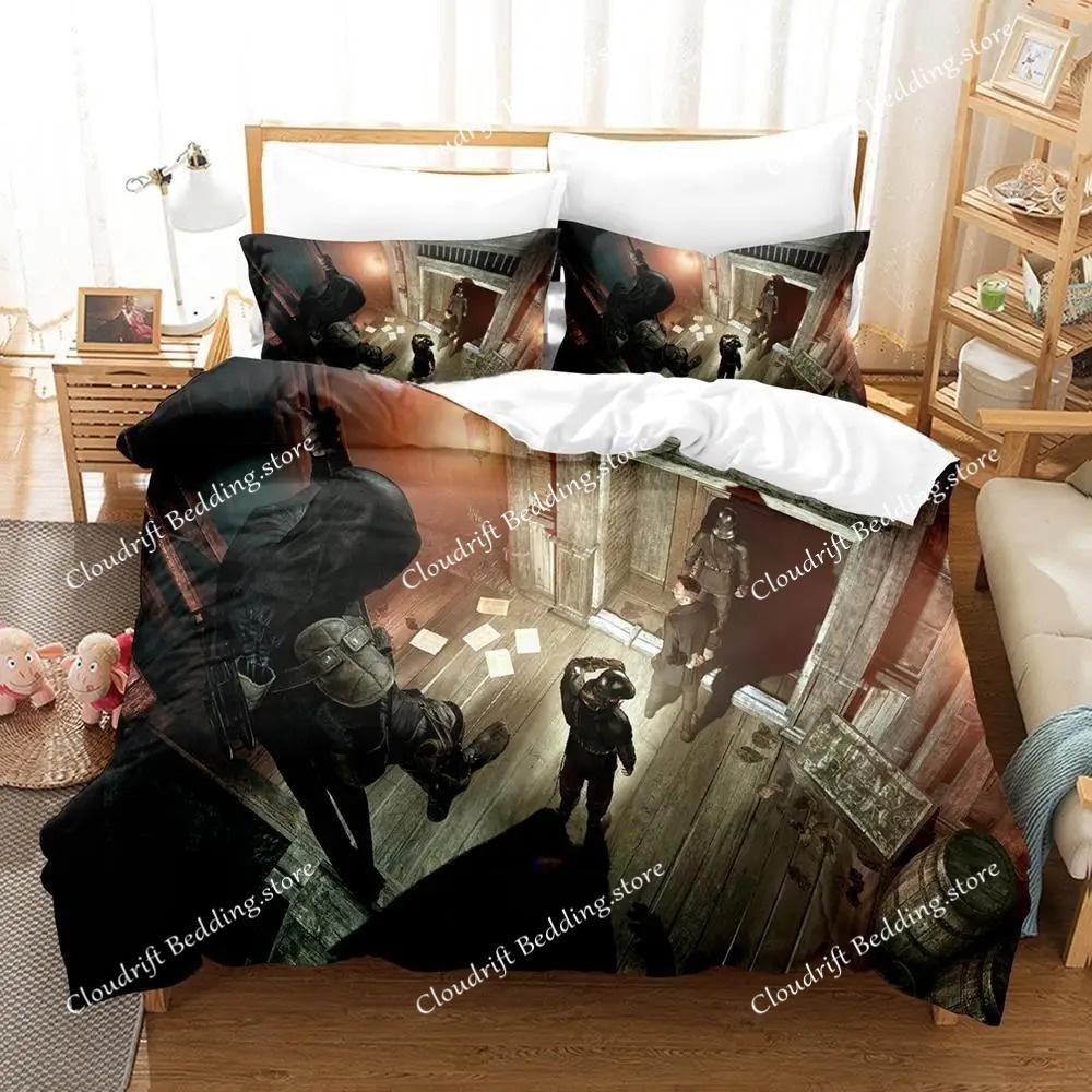 Fashion 3d Print Game Thief Bedding Set Single Twin Full Queen King Size Bed Set Adult Kid Bedroom Duvetcover Sets Home Textiles