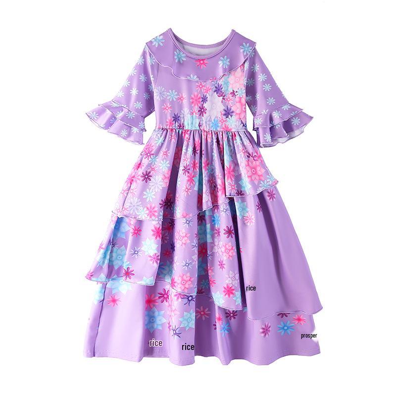 Girls' Princess Dresses: Cosplay & Halloween Performance Costumes