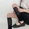 Girls Ruffles Knee Socks Y2K Lolita Long Socks Women Leg Warmers Stockings Thin Breathable Foot Cover Arm Sleeves Sun Protection