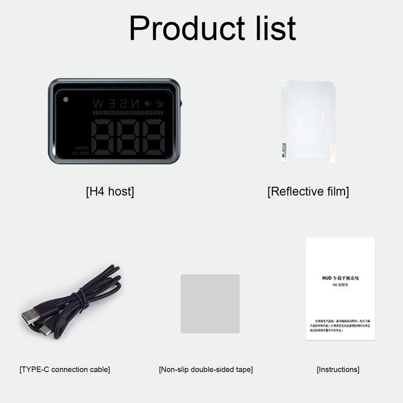 Windshield Head Up Display Plug And Play Multipurpose Heads Up Display Vehicles Head Up Display Car Accessories For Display