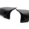2 Pieces Rearview Mirror Cover Cap Carbon Black for BMW Series 1 2 3 4 X M 220i 328i 420i F20 F21 F22 F23 F30 F32 F33 F36