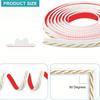 1PC 1m/39.37inch PVC Self-adhesive Line Trim Width Door Windows Ceiling Trim Edge Photo Frame Dressing Mirror Frame Decor Edge S
