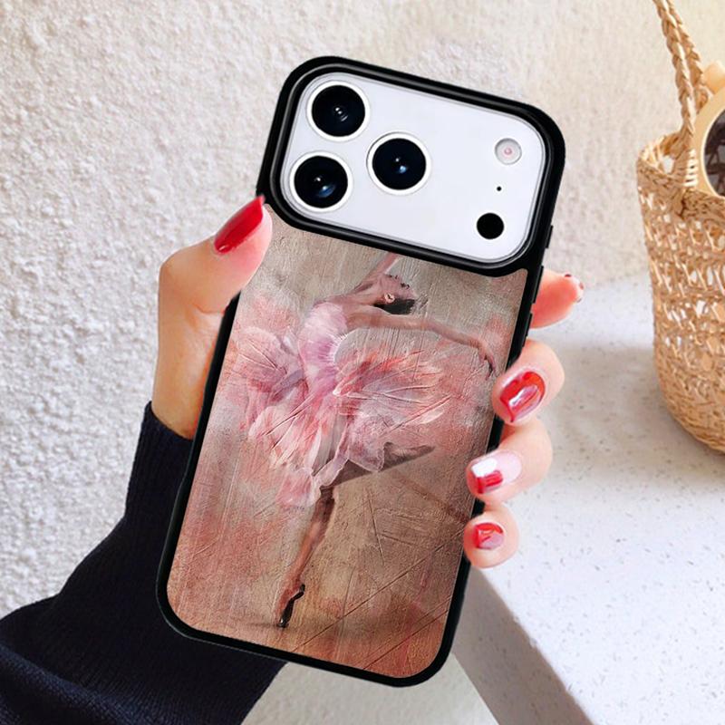 Ballerina Dance Ballet Girl Phone Case For iPhone 17 Air 16 15 14 13 12 11 Pro Max Plus