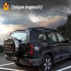 Deep Blue G318 Spare Tire Cover - Full Coverage Tailgate Protection & Off-road Decoration with Fan