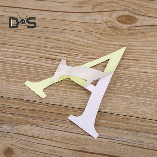 Letters Wall Sticker Home Decoration Luminous Letter Sticker Peel And Stick Wall Art Alphabet Sticker for Living Room Bedroom