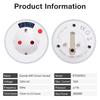 WiFi Smart Plug Countdown Timer Socket LCD Screen Display Timer Switch Rotating Adjust Countdown Outlet 15mins-24h 1min-23h59m