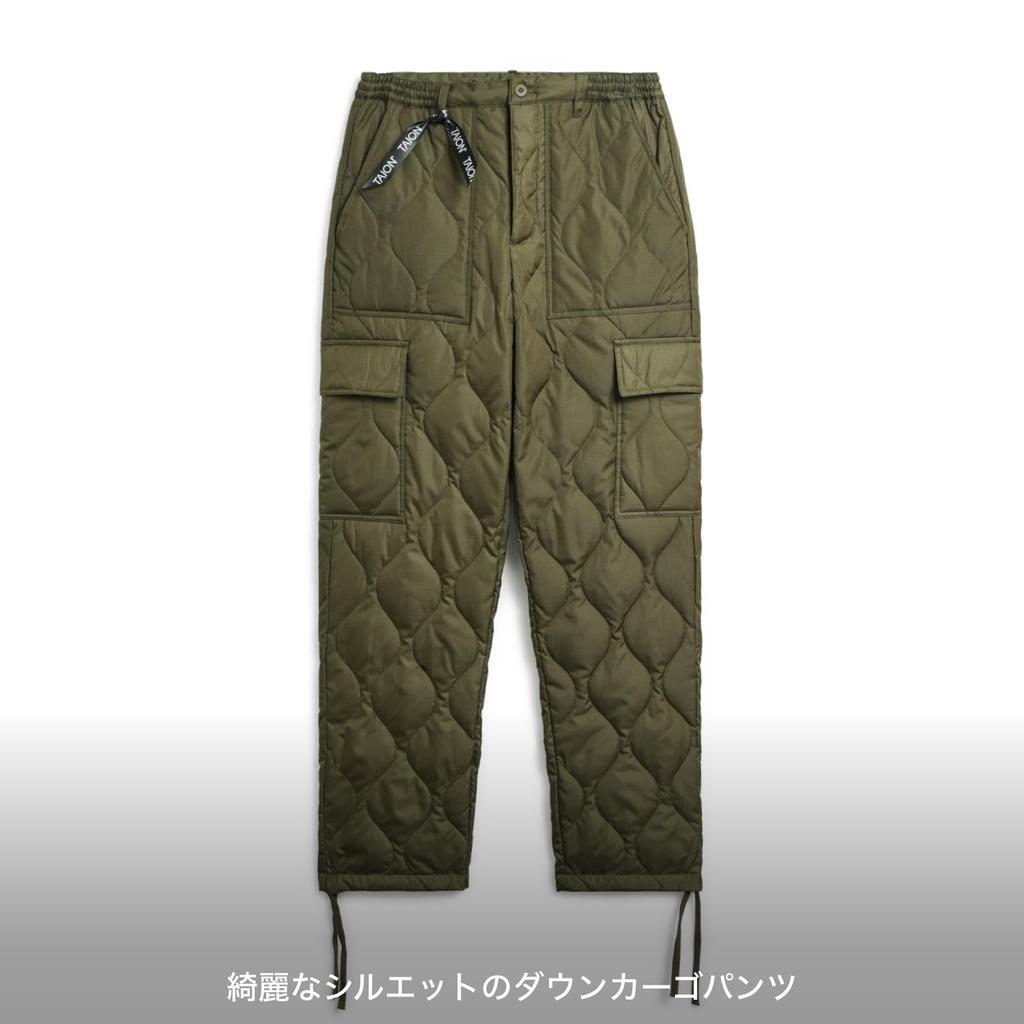 Taion Down Pants Black 132ML-1