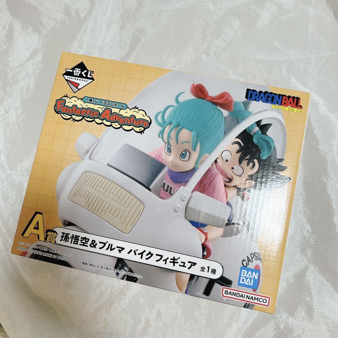 

[Б/У] Ichiban Kuji Dragon Ball Приз A Сон Гоку и Булма Фигурка на мотоцикле
