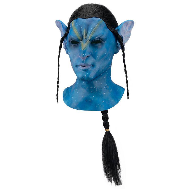 Luminous Avatar Headgear Halloween Mask Perfect For Cosplay And Carnivals