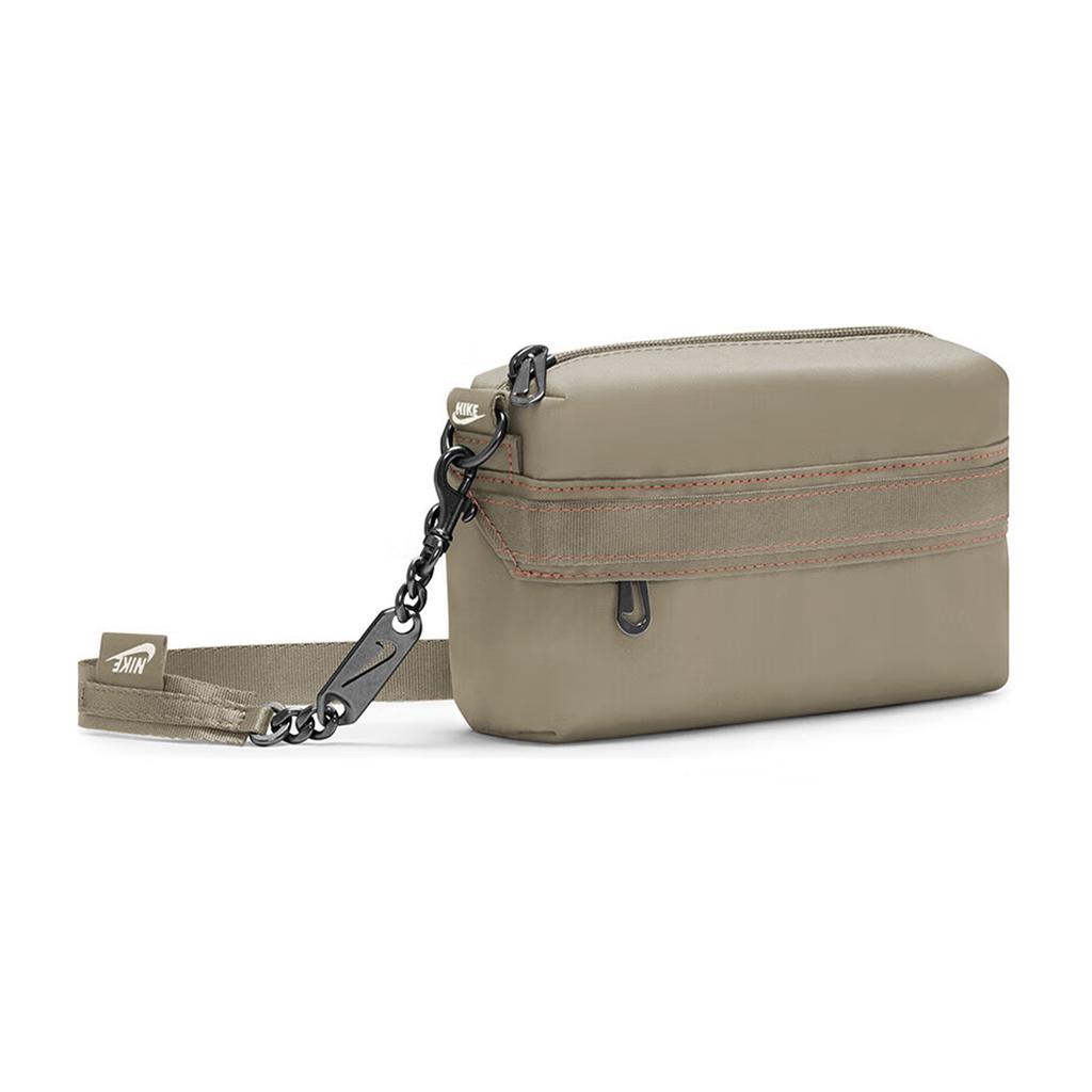 Nová polyesterová taška přes rameno Nike Crossbody taška Unisex Olivově zelená CW9304-276