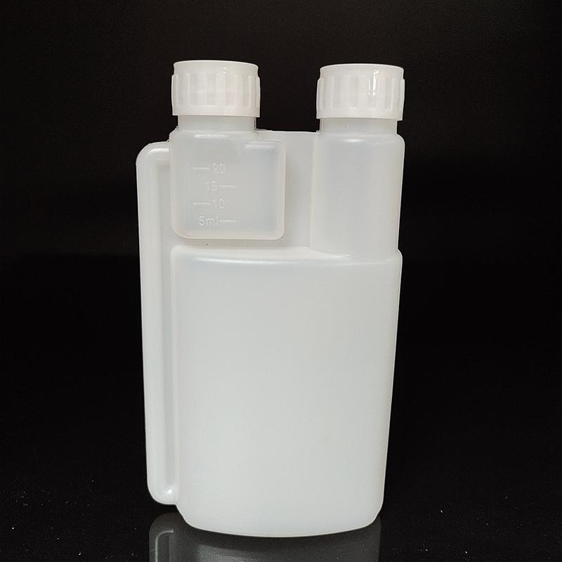 Plastics Storage Bottle Hdpe Graduated Dispenser with Lids 8Pcs/set