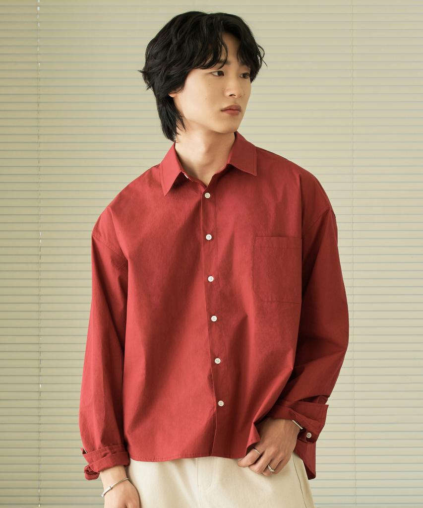HYOJI 26 Ss Semi-Crop Bio-Washed Shirt (8 Colors)