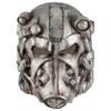 Retro Steampunk Gas Mask Latex Mask, Worn Metal Style Half Face Mask for Halloween Cosplay, Party Po Shooting & Themed Events