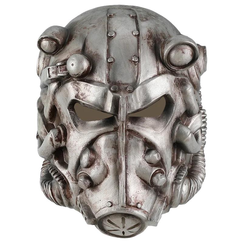 Retro Steampunk Gas Mask Latex Mask, Worn Metal Style Half Face Mask for Halloween Cosplay, Party Po Shooting & Themed Events