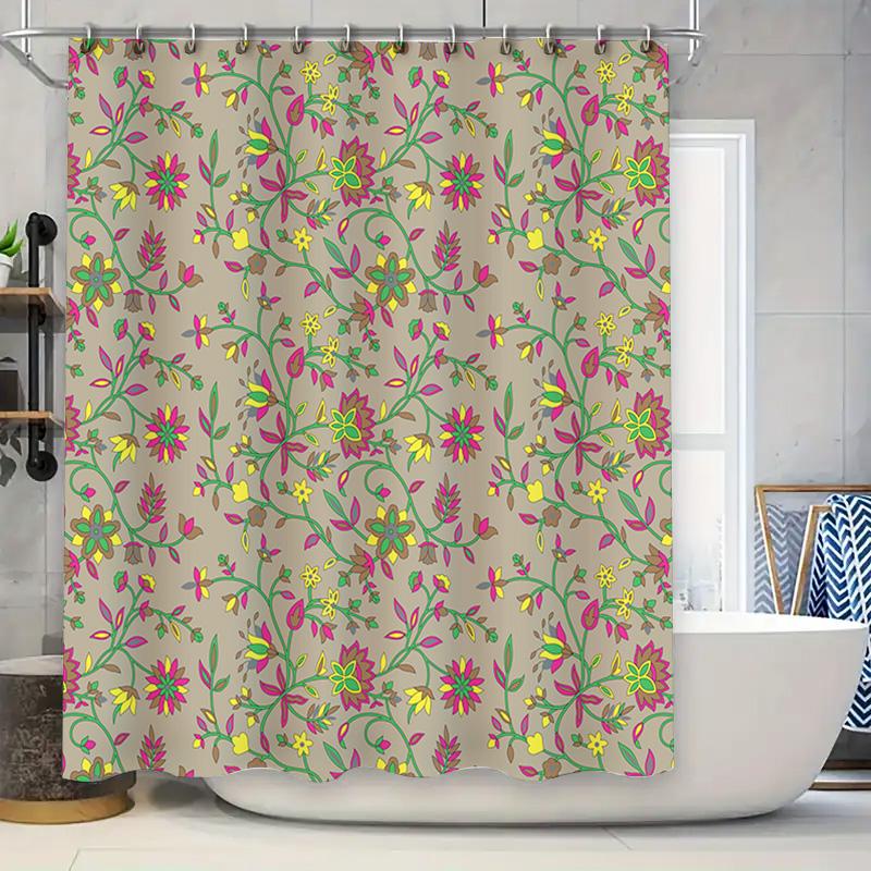 

Colorful Floral Shower Curtain Modern Bathroom Decor For Home Decoration In Bathtub Area Size: 72X84 Inches (183Cm X 213Cm) W60H190(CM)-1 Pcs