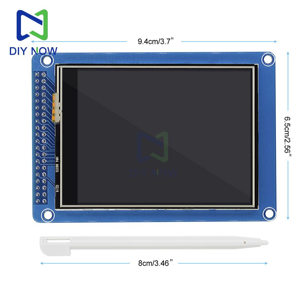 320*240 3.2-inch Resistive touch screen ICXPT2046 module TFT LCD color screen module ILI9341 for 34P Atom development board