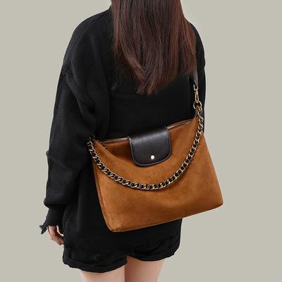 Bag Women's New Women's Bag Tote Bag Crossbody Bag Leather Large Capacity Shoulder Bag Chain Bag