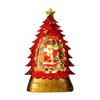 Christmas Tree Shaped LED Oil Light Handmade Festival Tabletop Ornament Decorative Lamp Decoration for Home and Office