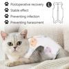 Cat Surgical Recovery Suit for Female Male Abdominal Wounds Spay or Skin Disease Breathable for Pet Post-Sterilization