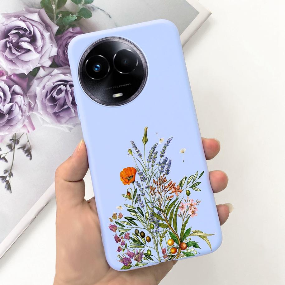 Shockproof Case For Realme 11 5G / Realme 11X Phone Cover Fashion Girls Soft Silicone Funda For Realme11 11 X 2023 RMX3785 Coque