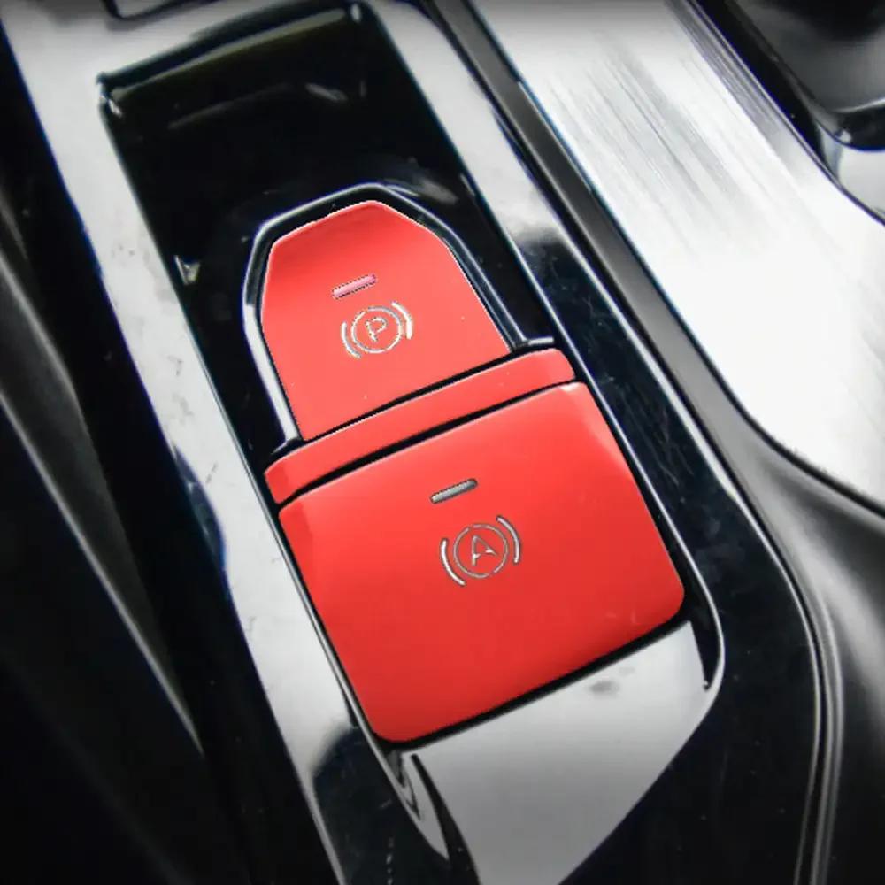 Autocolant buton frână de mână electronică din aliaj pentru mașină, modificare interioară, accesorii pentru piese de produse auto pentru MG GT 2024 2024 2024