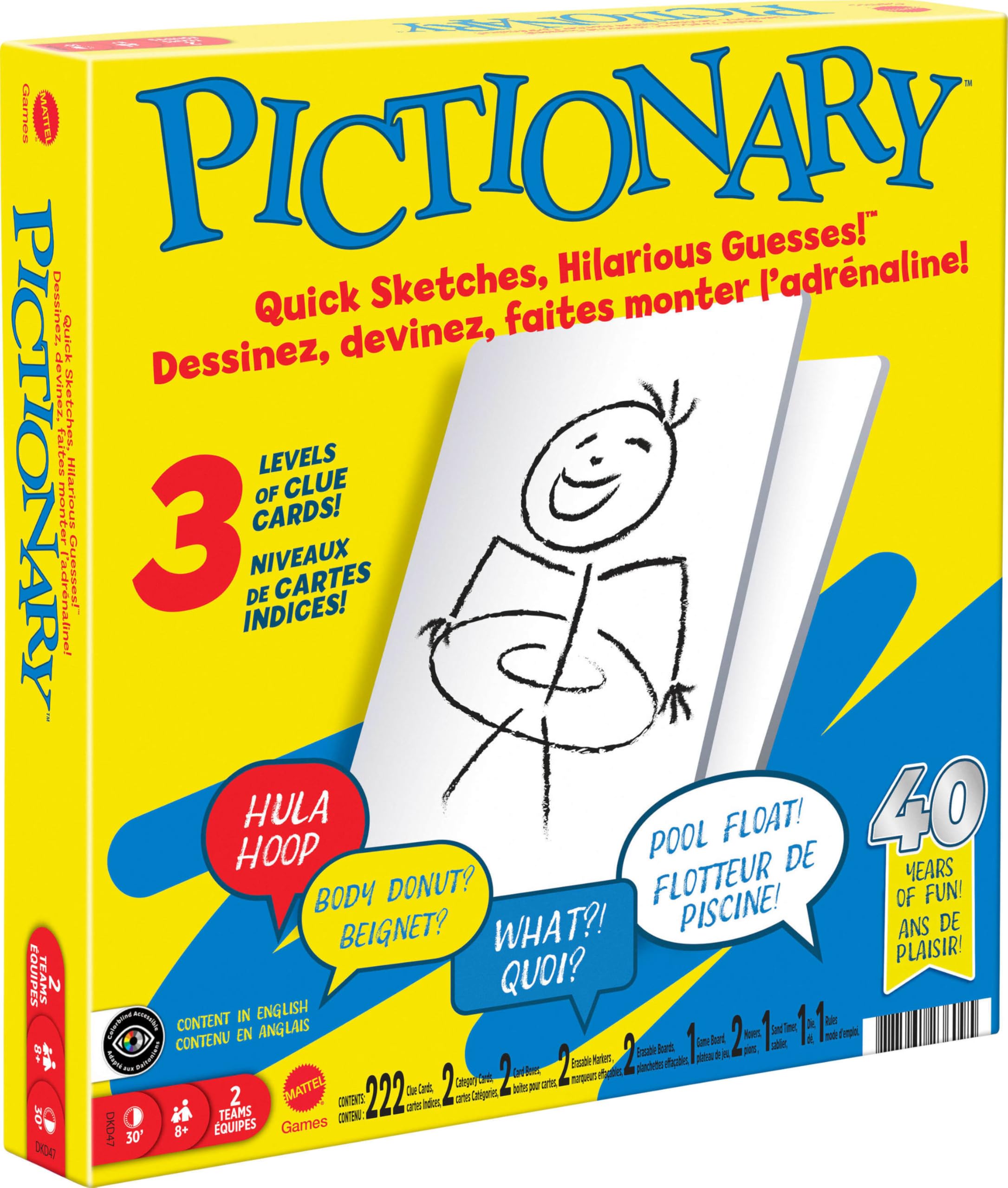 

Pictionary DKD47 Board Game [Used]