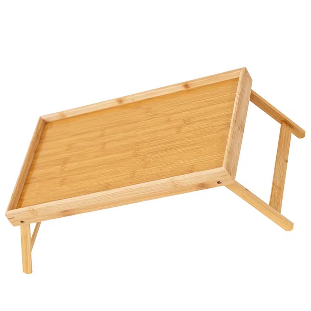 

Wooden Foldable Table Bed Tray Folding Column Laptop Cooling Holder Adjustable Stand Portable Camping Picnic Desk Drawing Table хаки