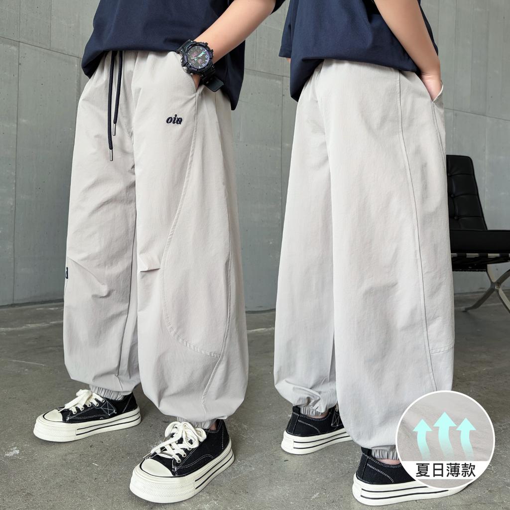 Children's Wear Boys' Summer Thin Pants 2026 New Summer Mid Size Children's Mosquito Proof Curved Knife Pants Summer Quick Drying Pants