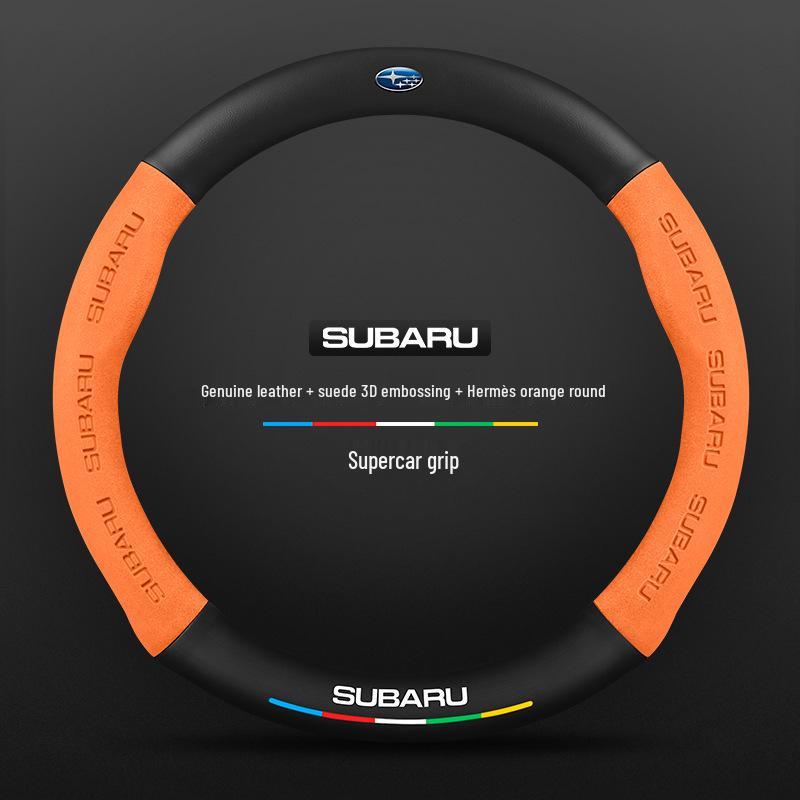 Κάλυμμα Τιμονιού για Subaru: Forester, Outback, Legacy, Impreza, XV/WRX/BRZ - Κάλυμμα Λαβής από Ανθρακονήματα