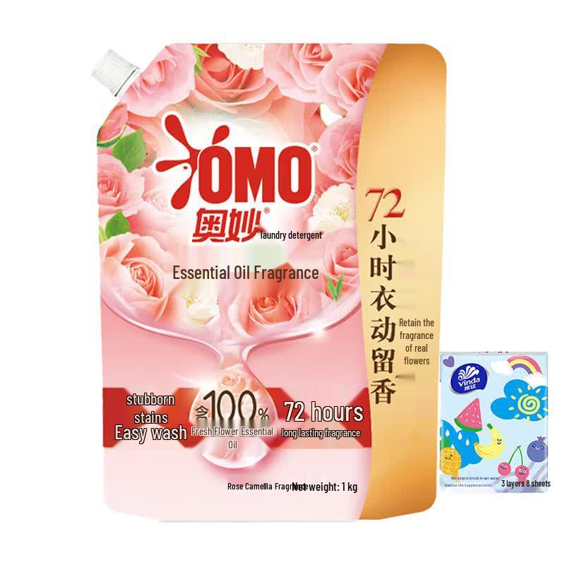OMO Rose Camellia Fragrance Laundry Detergent